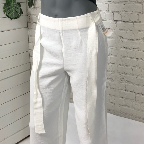 COPY - 1.state Tie-Waist Straight-Leg Pants Size 2 - Picture 2 of 14